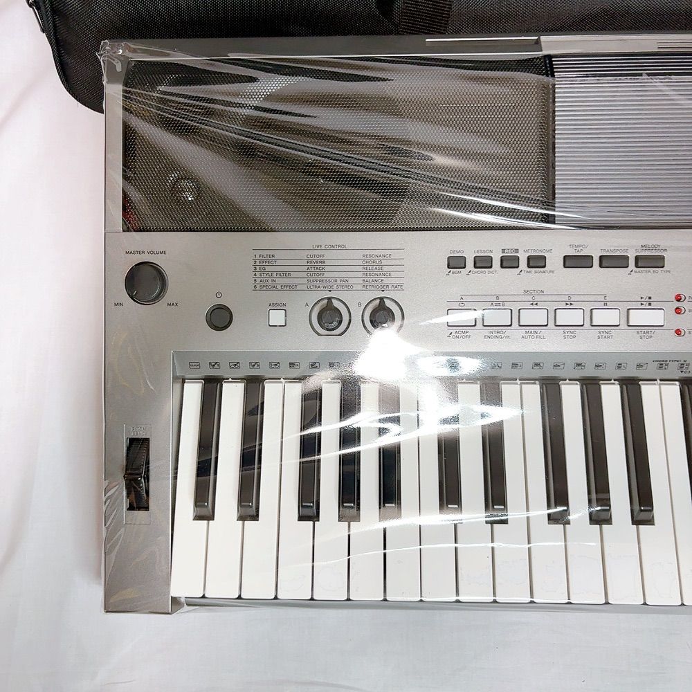 【本物新品保証】 YAMAHA ヤマハ PSR-E443 61鍵盤 ポータブル 電子 キーボード PORTATONE ポータートーン 本体シュリンク キーボードスタンド付属