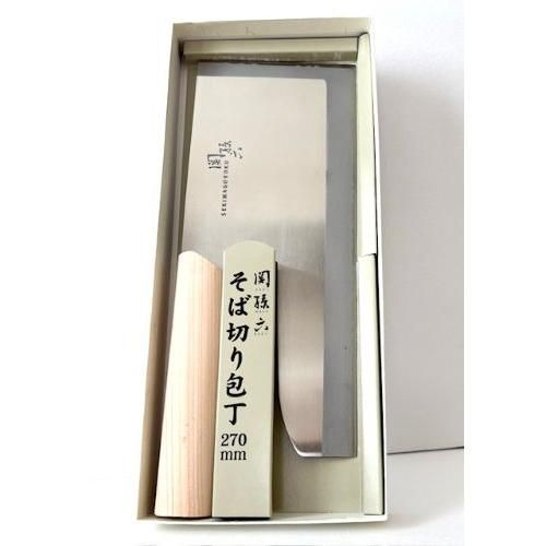 関孫六 そば切り包丁 270mm 蕎麦切 貝印 AK-5058