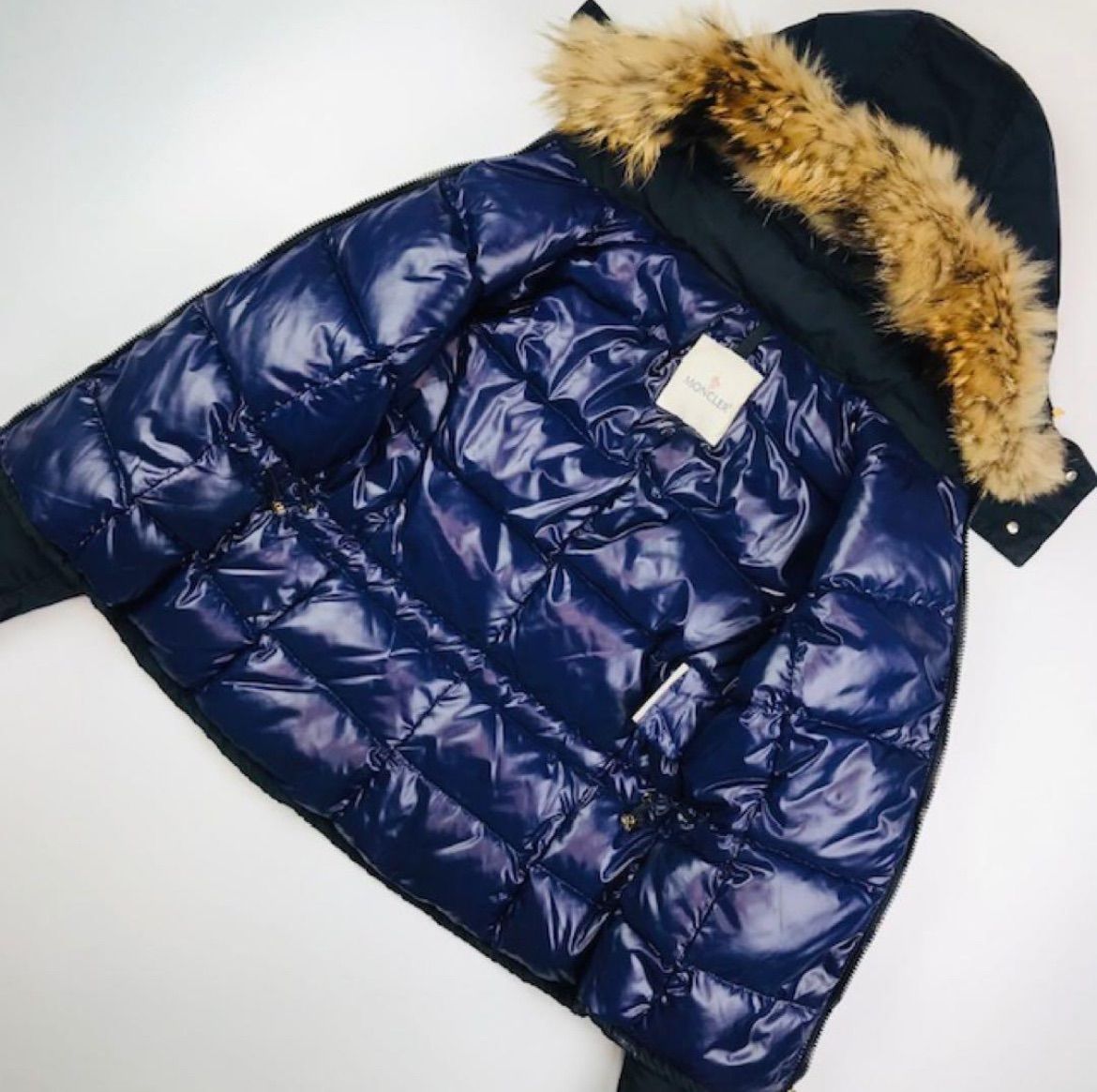 MONCLER☆モンクレール・AMIENS レディース フード リアルファー付き 