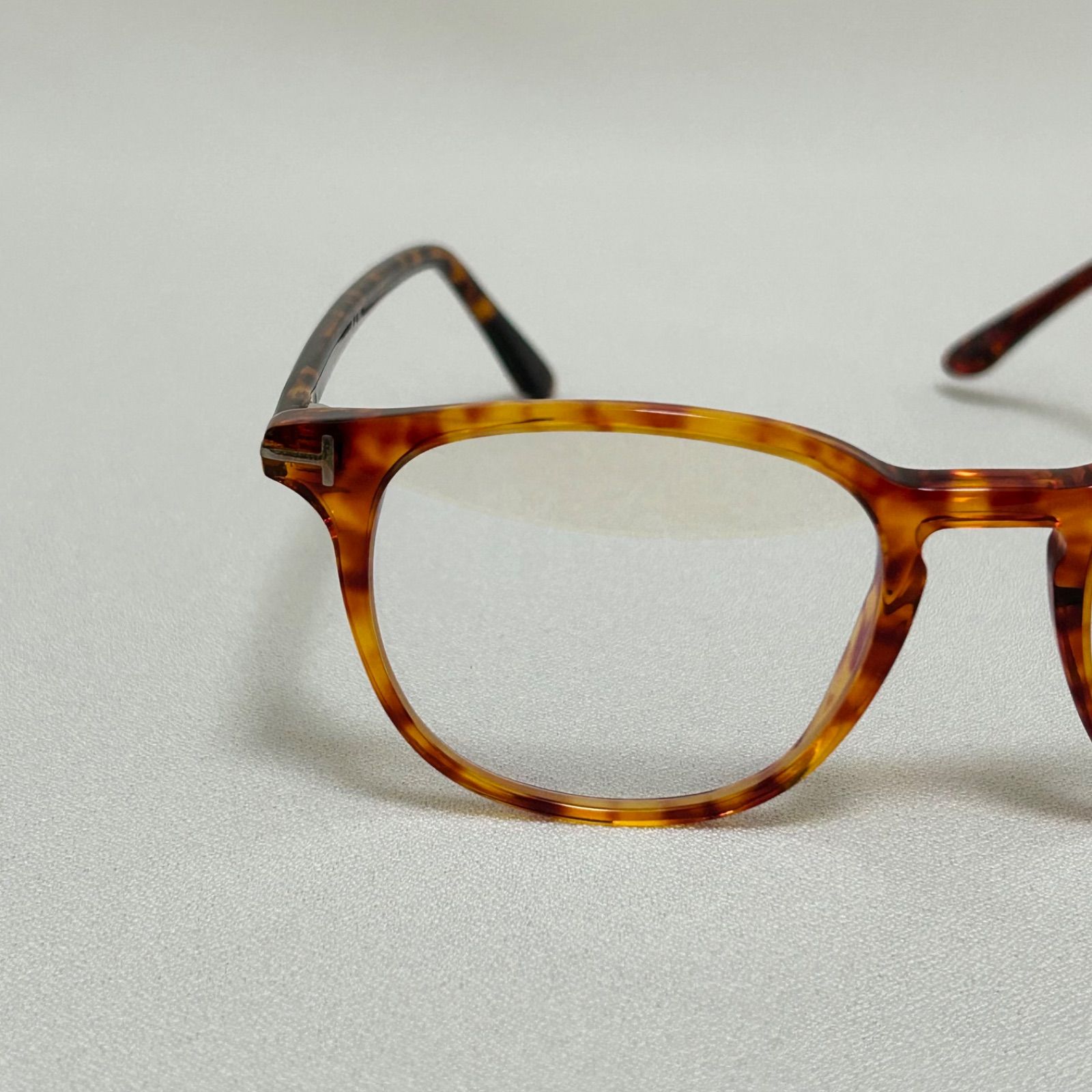 未使用】TOM FORD トムフォード メガネ TF5832-B 052 ブラウンデミ 