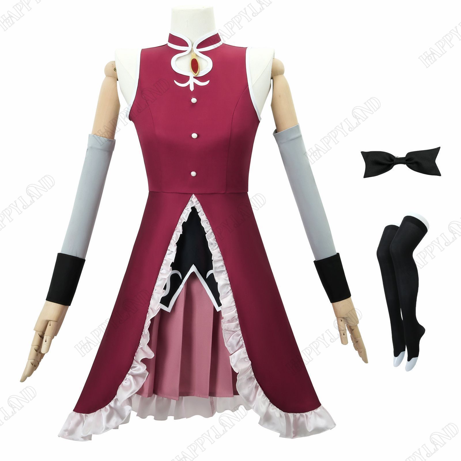 魔法少女まどか マギカ 佐倉杏子 コスプレ衣装 ヒロイン さくらきょうこ コスプレ衣装 コスチューム ハロ