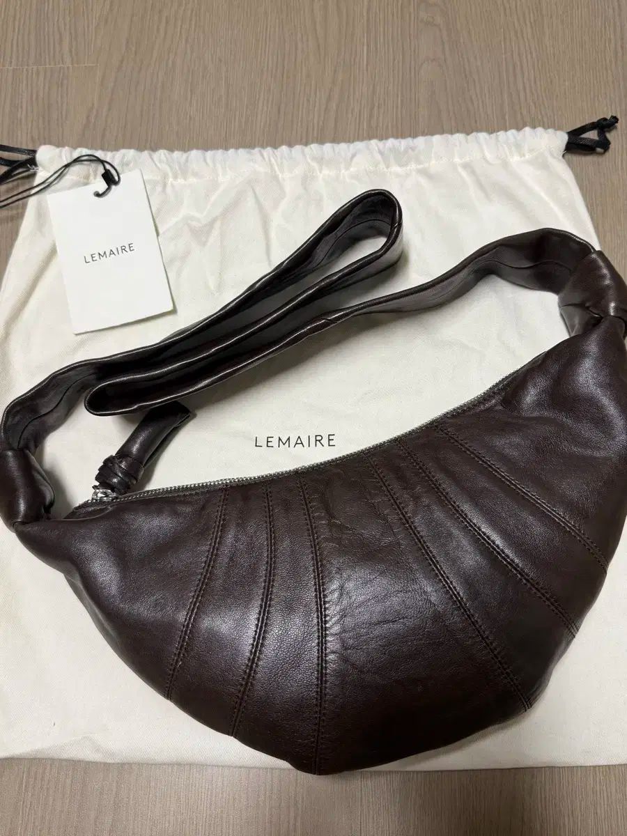 LEMAIRE ルメール クロワッサン バッグ バムバッグ スモール ダークブラウン