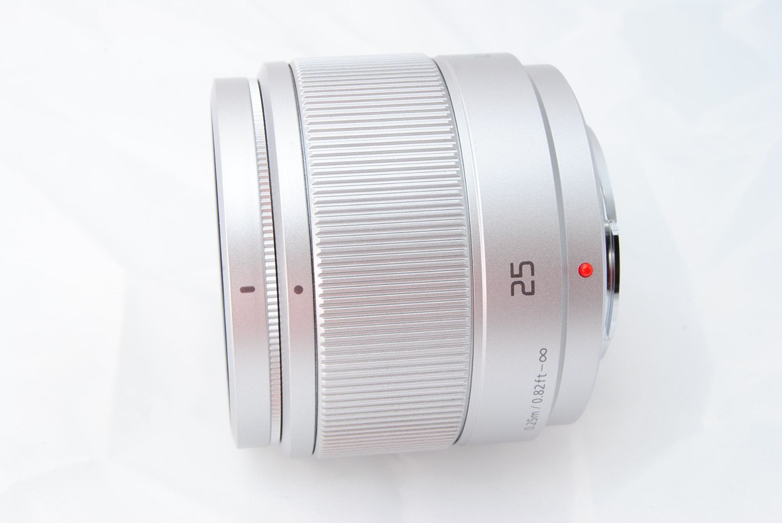 美品 ☆ パナソニック ルミックス G 25mm/ F1.7 ASPH. シルバー H-H025