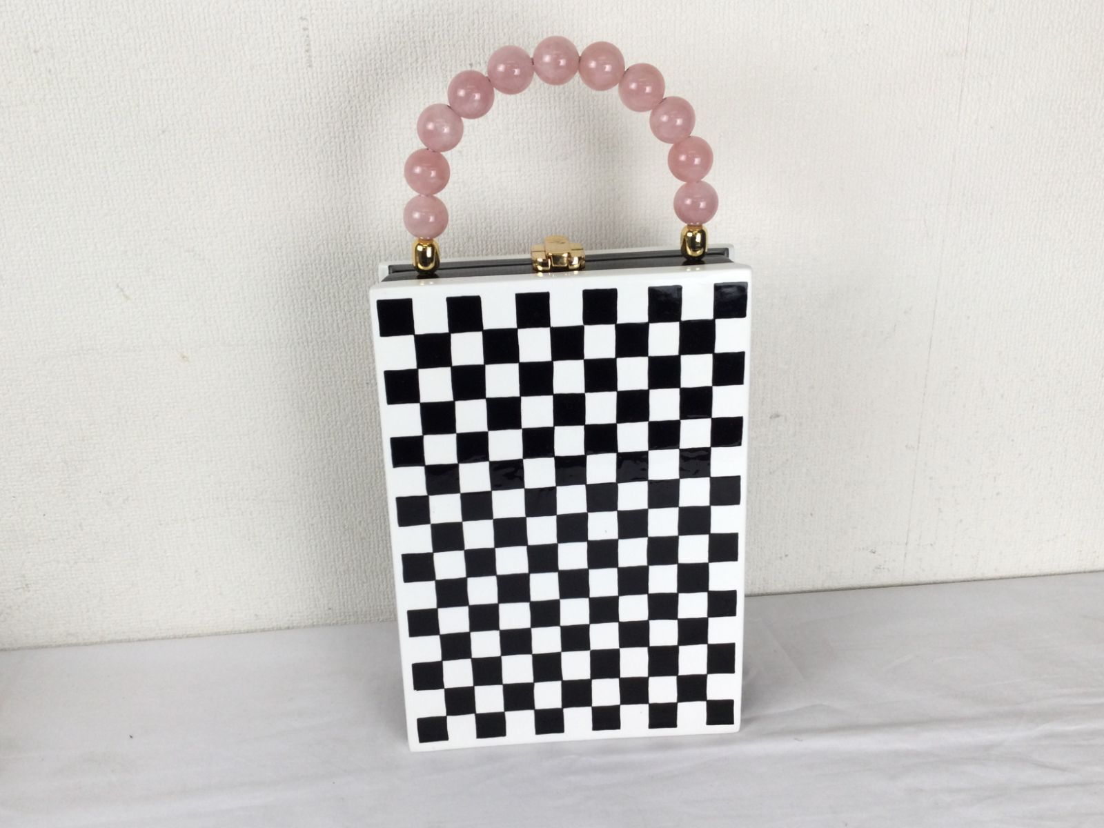 ティミーウッズ 木製 蛙紳士のショルダーバッグ ヴィンテージ パーティ