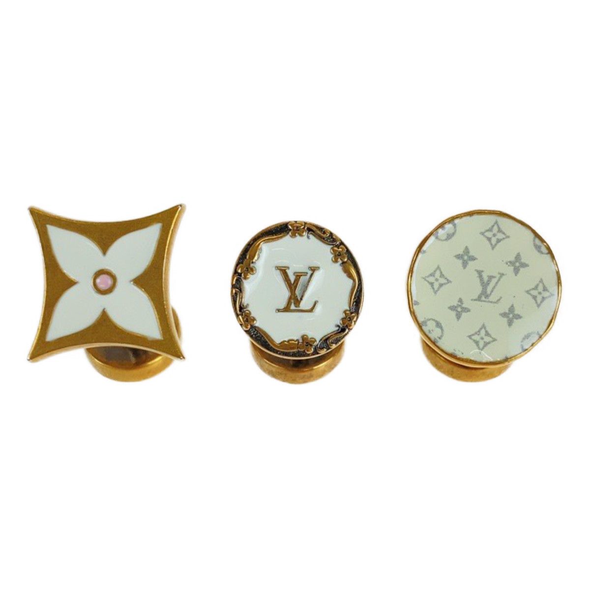 美品 LOUIS VUITTON ルイヴィトン ブトン ドゥ マンシェット カフス 