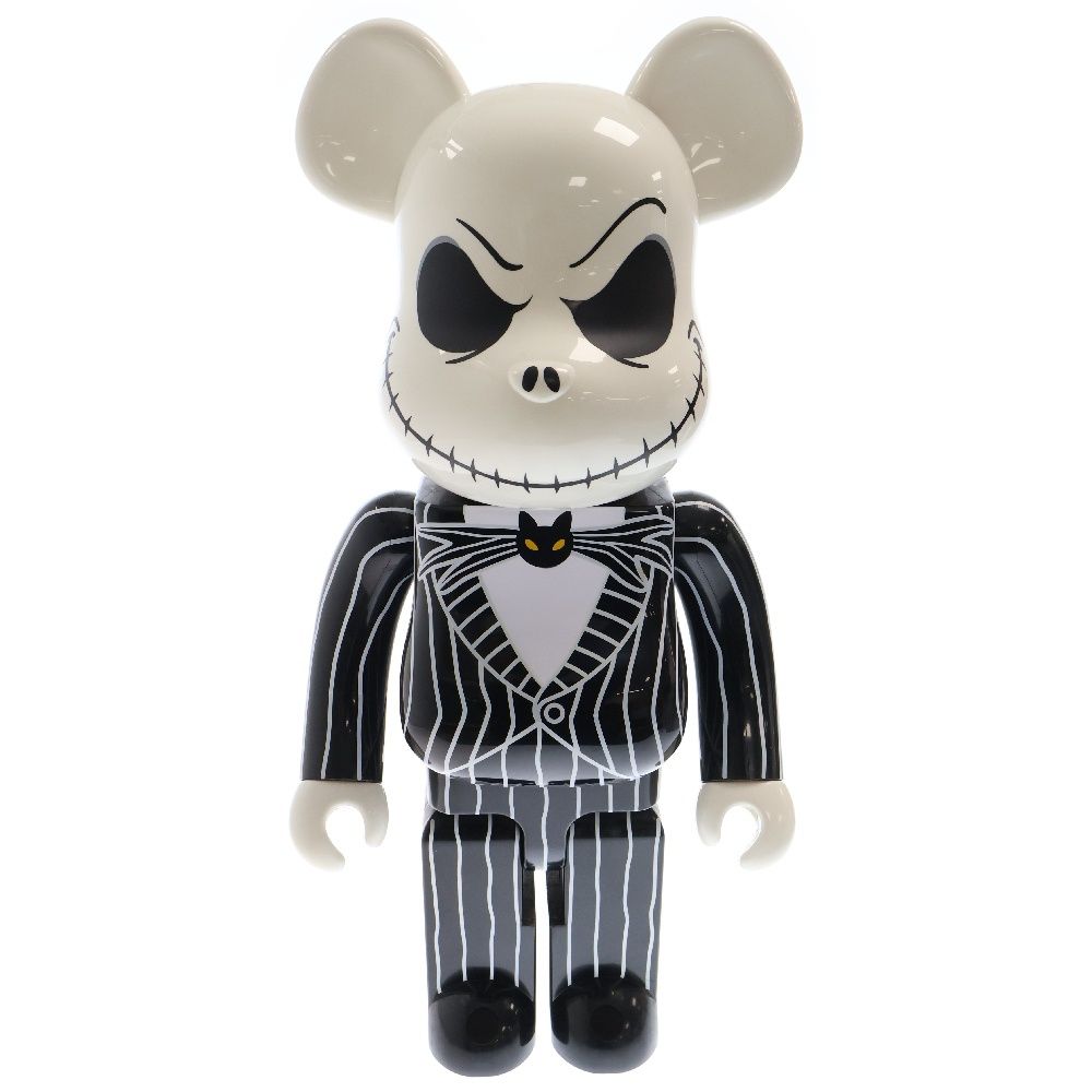MEDICOM TOY (メディコムトイ) ×Jack Skellington ジャックスケリントン ベアブリック フィギュア 1000% ブラック