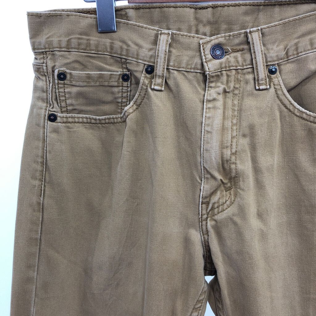 新品　Levis　505　ツイル　コットンパンツ　サイズ30×32　ベージュ　/　ジーンズ　デニム　カラーパンツ　501　 Levis リーバイス ジーンズ 505 ストレッチ ジップフライ