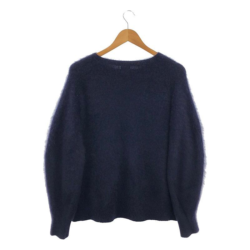 Spick & Span　FURKNITクループルオーバー　ネイビー Spick and Span / スピックアンドスパン | FURKNITクループルオーバー