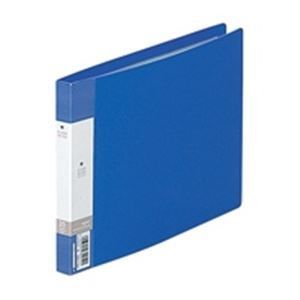 (業務用10セット) LIHITLAB クリアブック/クリアファイル リクエスト 〔A4/ヨコ型〕 固定式 G3220-8 青 業務用10セット) LIHITLAB クリアブック⁄クリアファイル リクエスト
