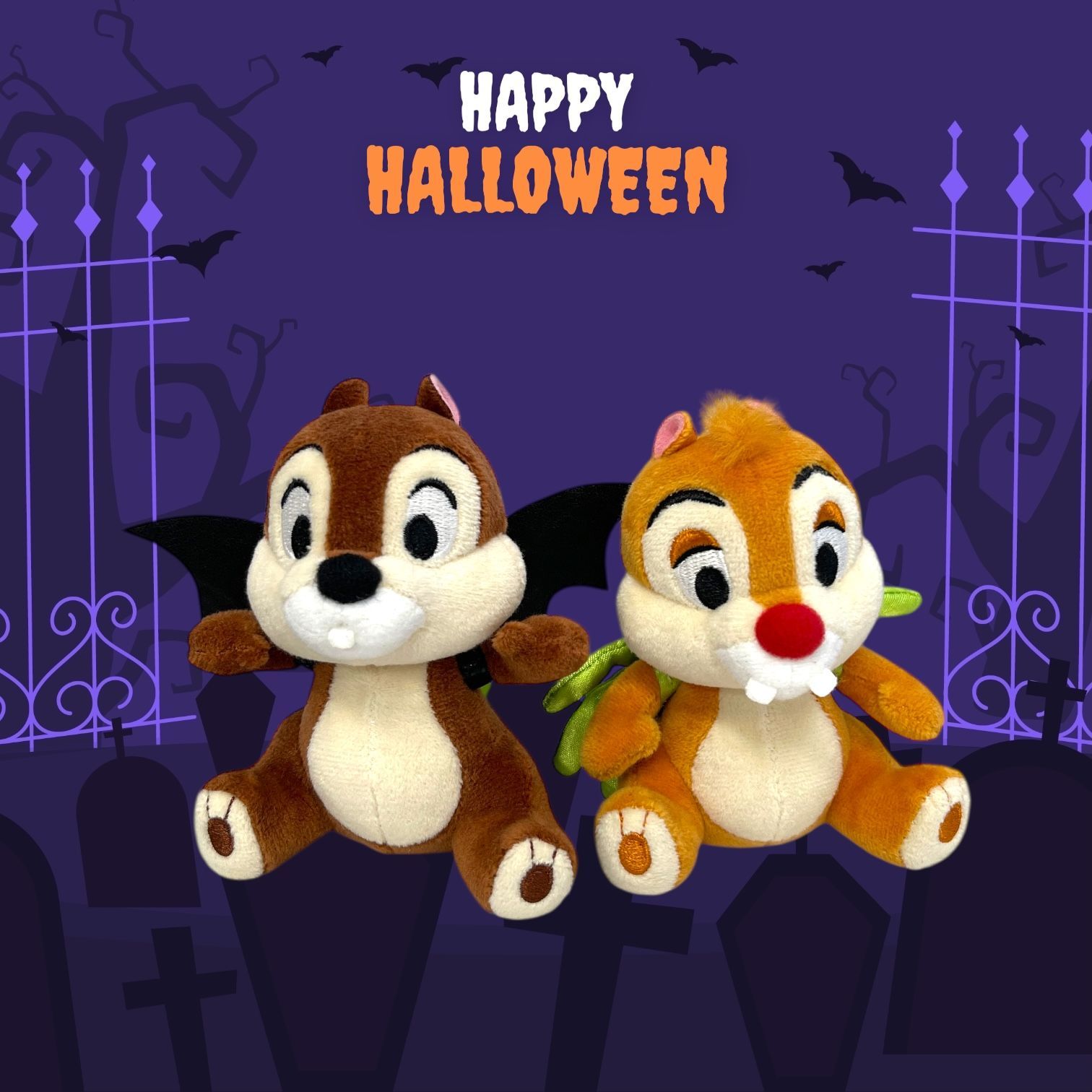 ディズニーリゾート　ハロウィン2024 ◆ ぬいぐるみバッジ＆ネームタグ ディズニーリゾート ハロウィン2024 ◇ ぬいぐるみバッジ