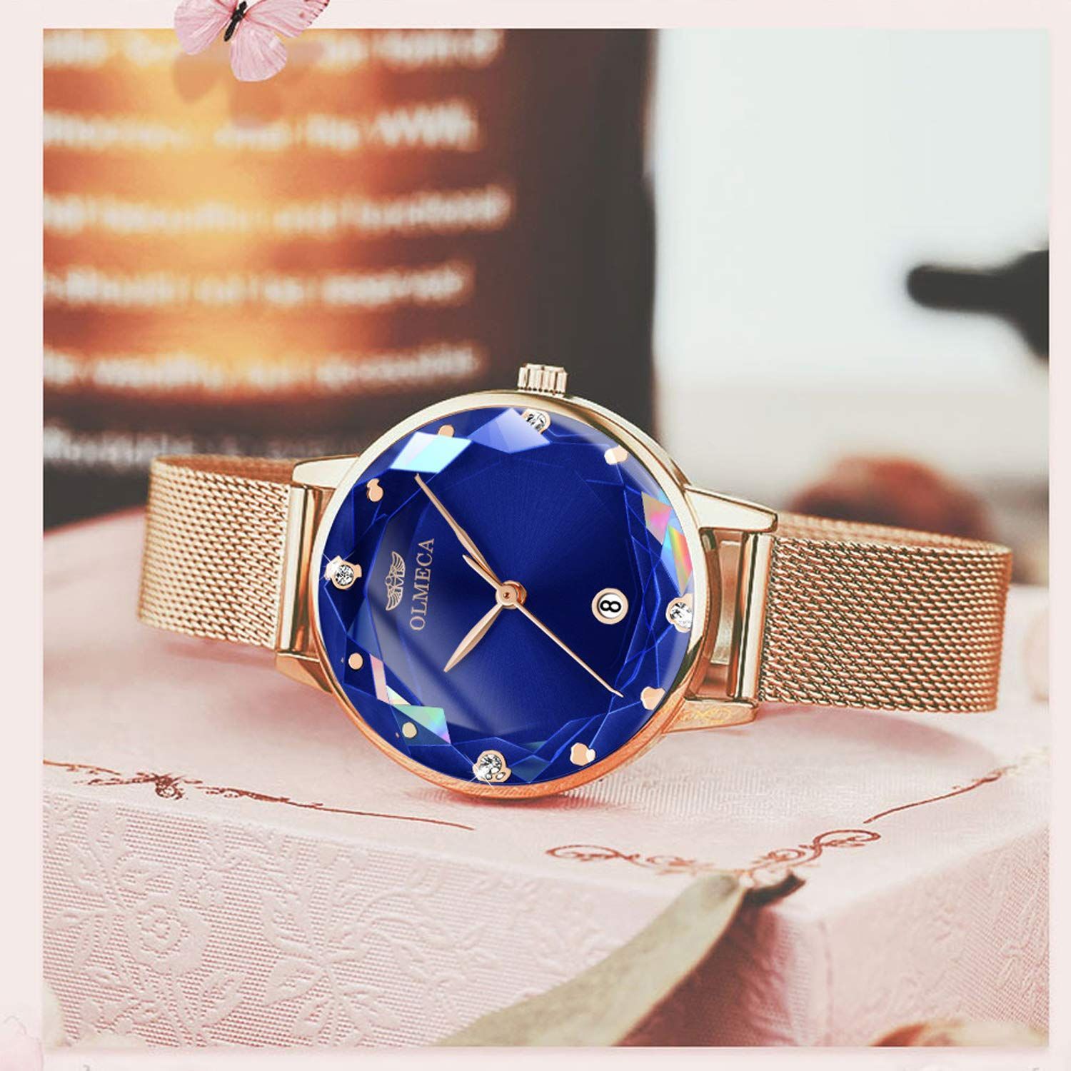 RORIOS 腕時計 レディース 時計 可愛い クオーツ 日本製ムーブメント 生活防水 立体感ある文字盤 ビジネス カジュアル シンプル 通 | RORIOS 腕時計 レディース ウォッチ おしゃれ 女性 可愛い クオーツ アナログ 生活防水 通勤 カジュアル クリスマス  誕生日 プレゼント watch for woman ホワイト | 腕時計 | ファッション 通販