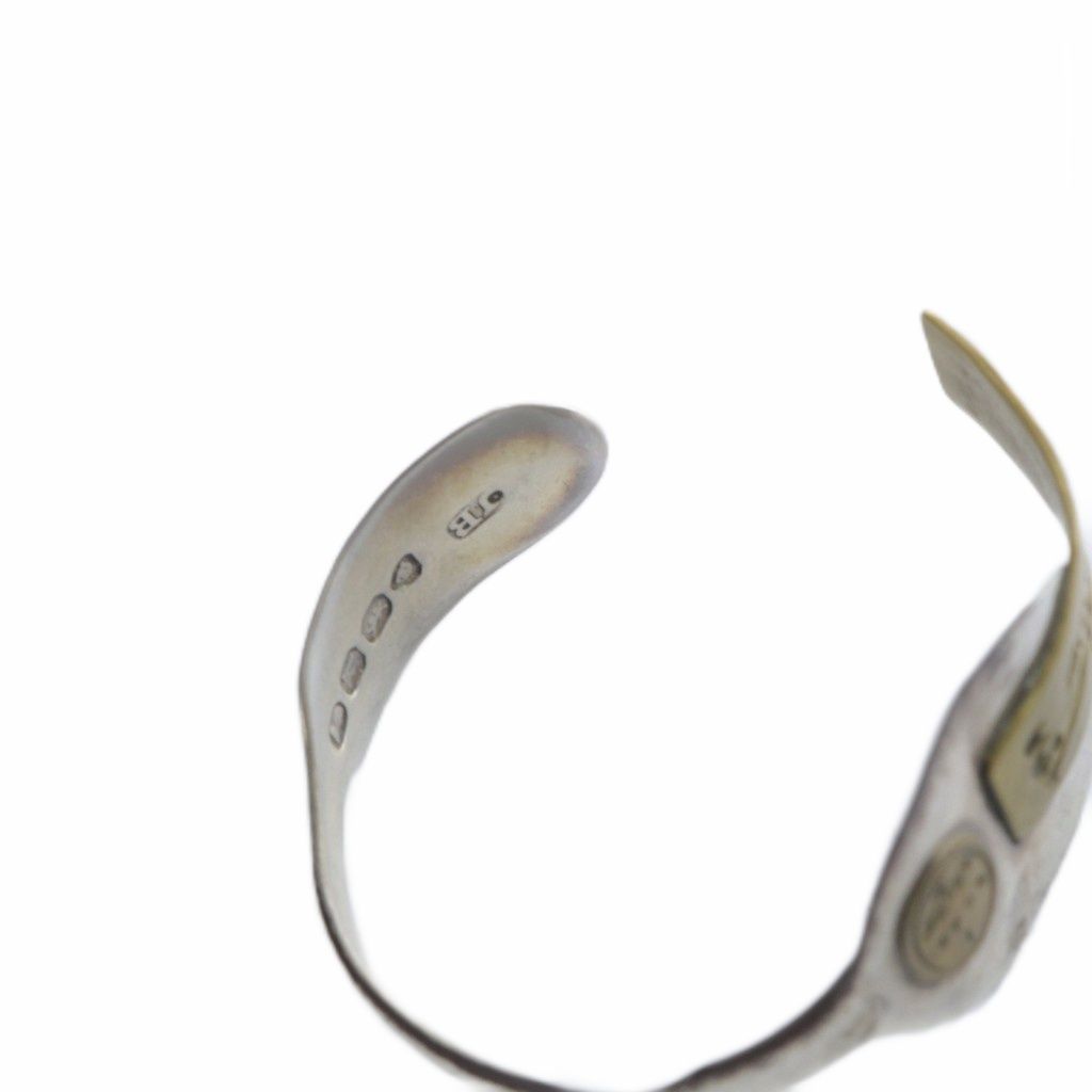 アトリエダンタン Atelier d'antan スプーン バングル シルバー色