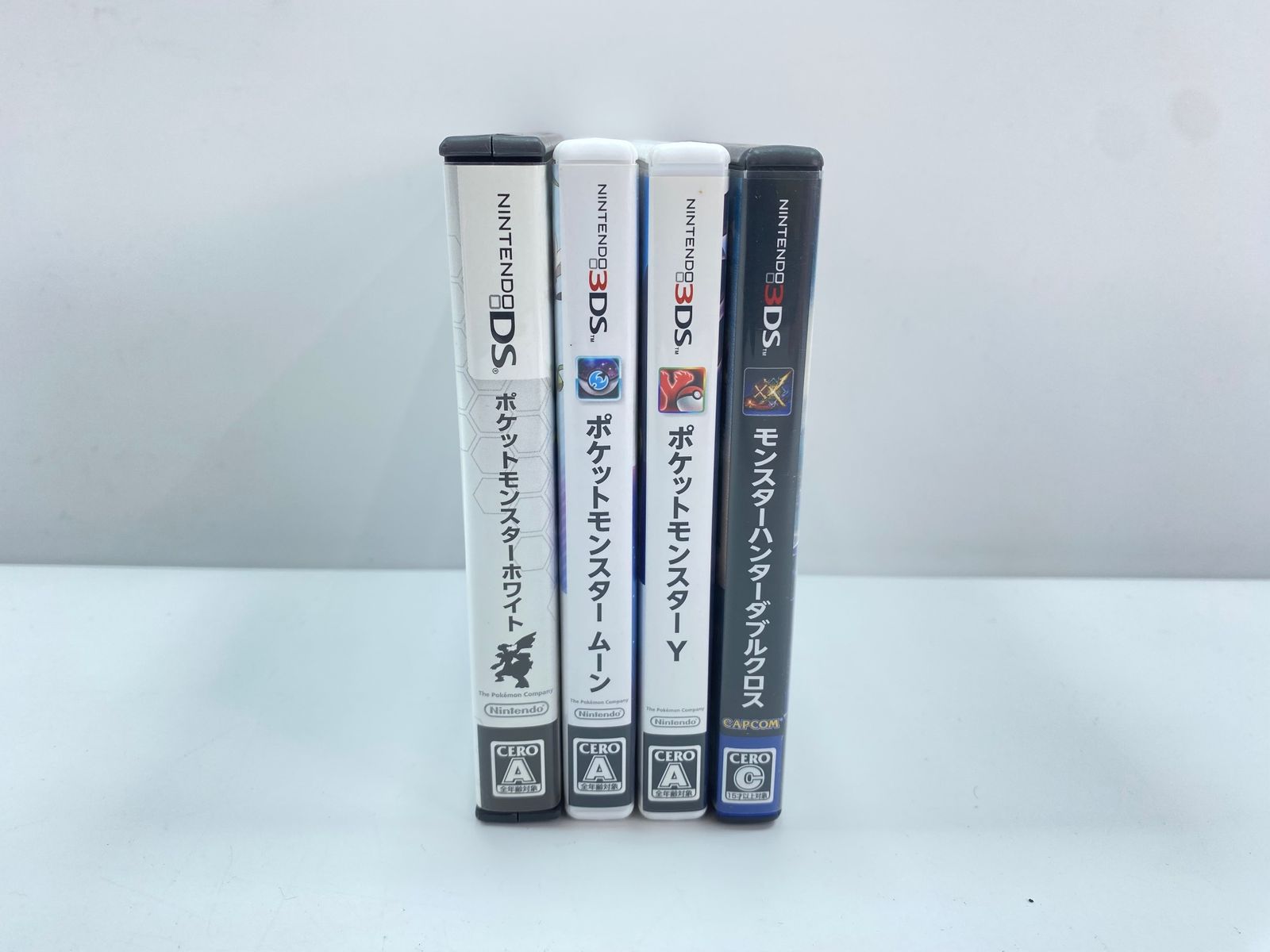 モンハンダブルクロス ポケモンホワイトなど ニンテンドーDS 3DS ゲームソフト ポケットモンスター ホワイト