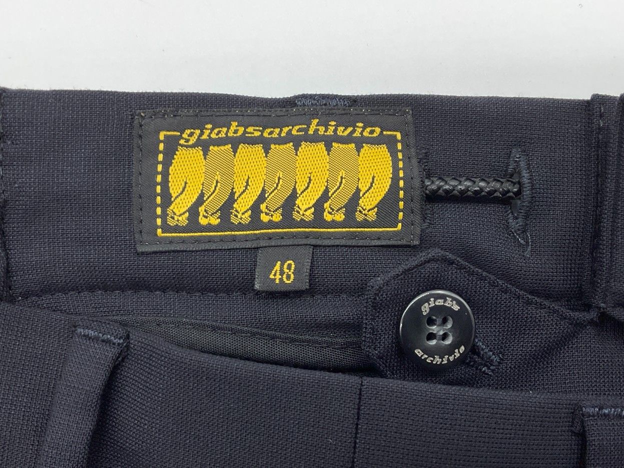 未使用 giab's ARCHIVIO ジャブスアルキビオ 48 ネイビー 70周年記念