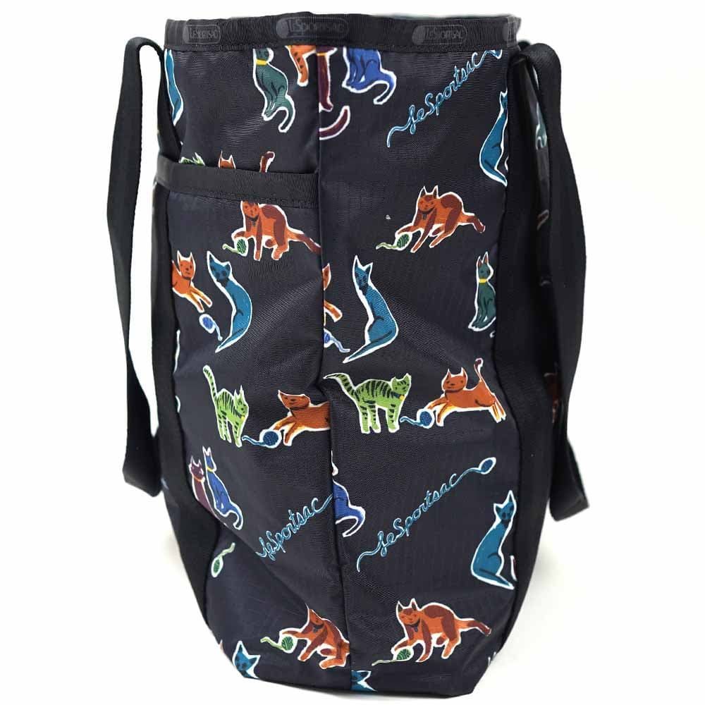 レスポートサック 2way リュックバッグ クラフティキャッツ ブラック