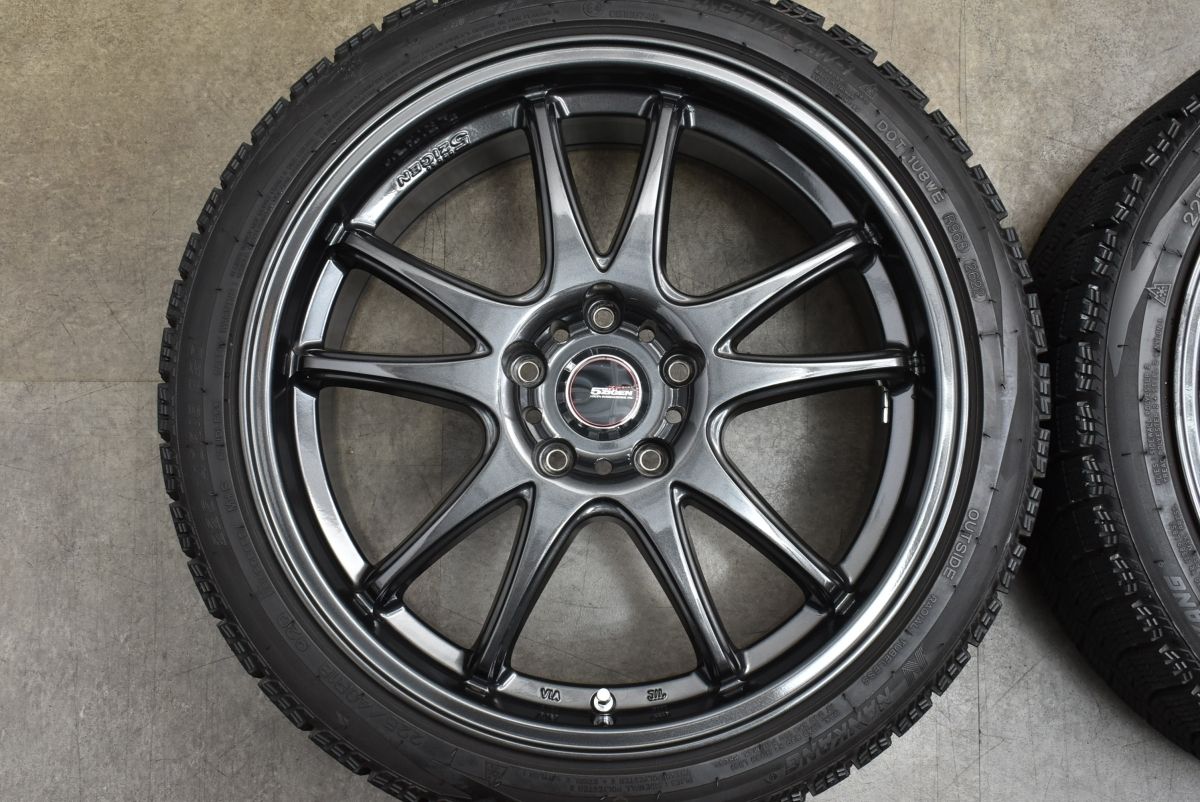 バリ溝】5ZIGEN PRO RACER ZR5-F 18in 8J +45 PCD114.3 ナンカン