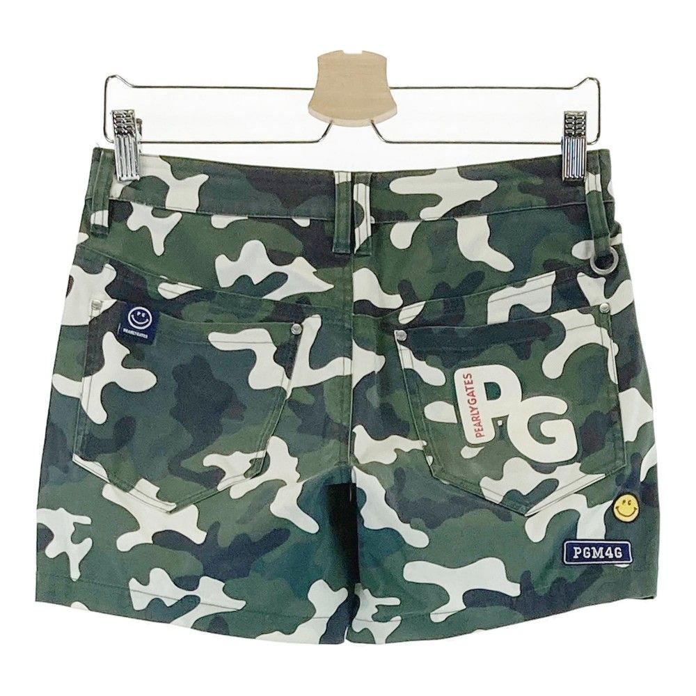 PEARLY GATES パーリーゲイツ迷彩柄ショートパンツ カモフラ柄