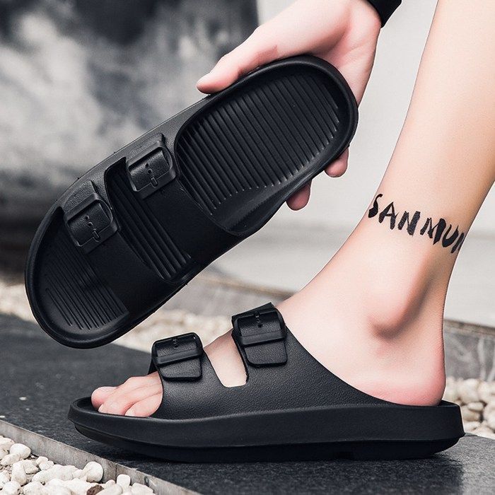 スリッパ サンダル メンズ 厚底 Eva 外履き スポーツサンダ 夏用 蒸れない 通気 防臭 痛くない 歩きやすい 滑り止め 速乾 水陸両用 軽量 おしゃれ スリッパxindixin02