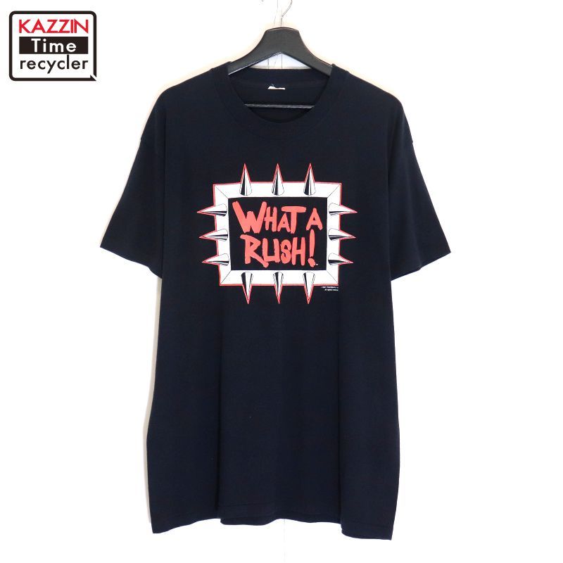 ８０-９０Ｓ　ROAD WARRIORS Tシャツ ビンテージ 90s vintage WWF プロレス The Road Warriors WHAT A RUSH 半袖T