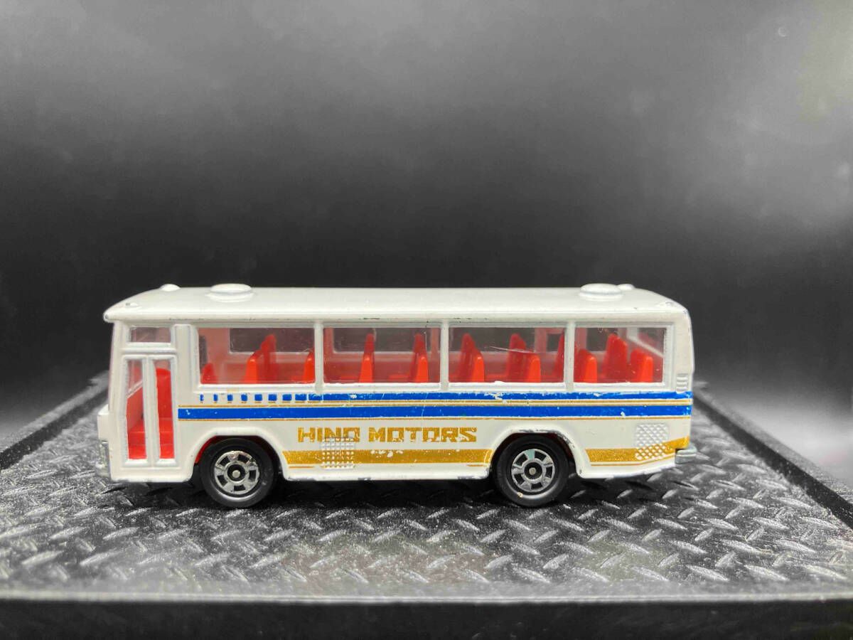 トミカ No.41 日野 レインボー スケルトンバス アイボリー×青