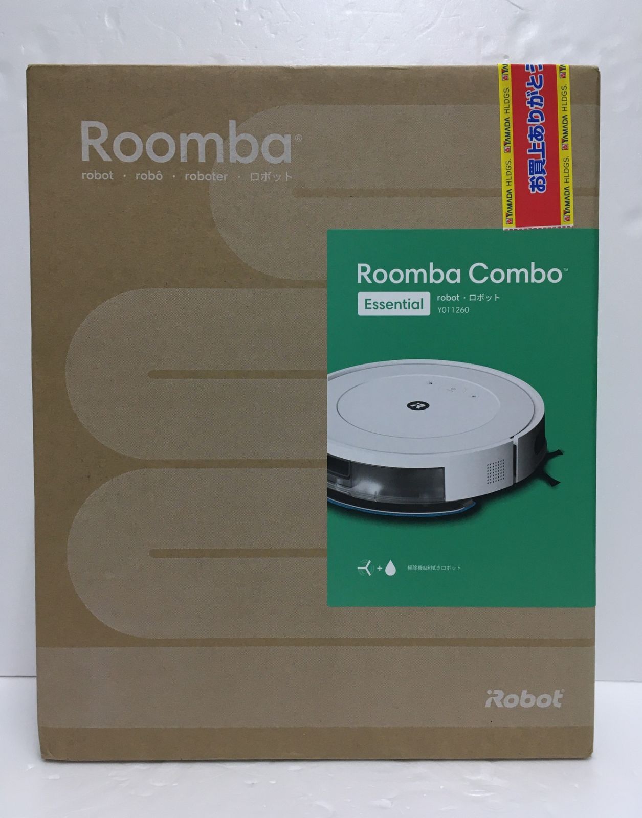 iRobot アイロボット ルンバ Y011260 未開封品 アイロボット iRobot ロボット掃除機 ルンバ コンボ