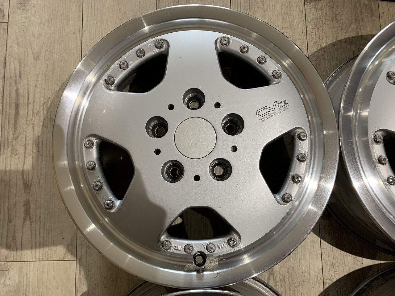 2407038】BRIDGESTONE CV928 15インチ 5J +48 PCD114.3 5H 72mm 