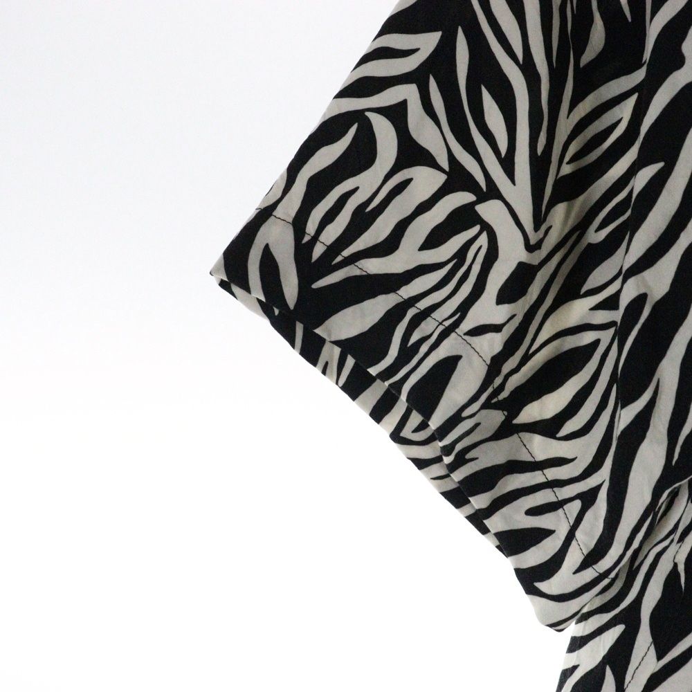 CELINE セリーヌ 20SS ゼブラ柄 オープンカラー 半袖 シャツ 41 CELINE セリーヌ 20SS ゼブラ柄 オープンカラー 半袖 シャツ 41