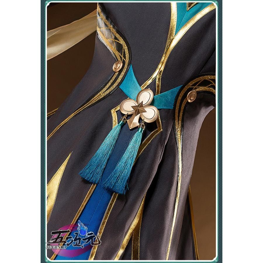 【即納】次元依製 崩壊スターレイル アベンチュリン ウィッグ追加可 コスプレ衣装 Amazon.co.jp: [Monenjoy] 崩壊スターレイル