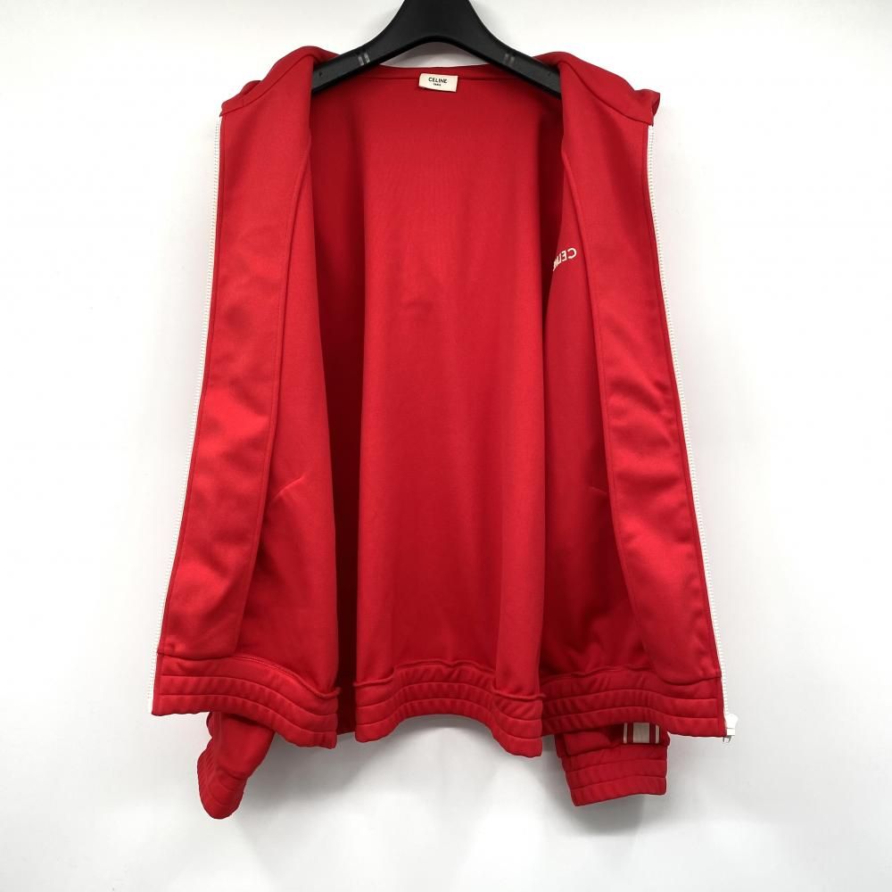 中古】CELINE 21AW トリオンフ ロゴ ダブルフェイスジャージ フード