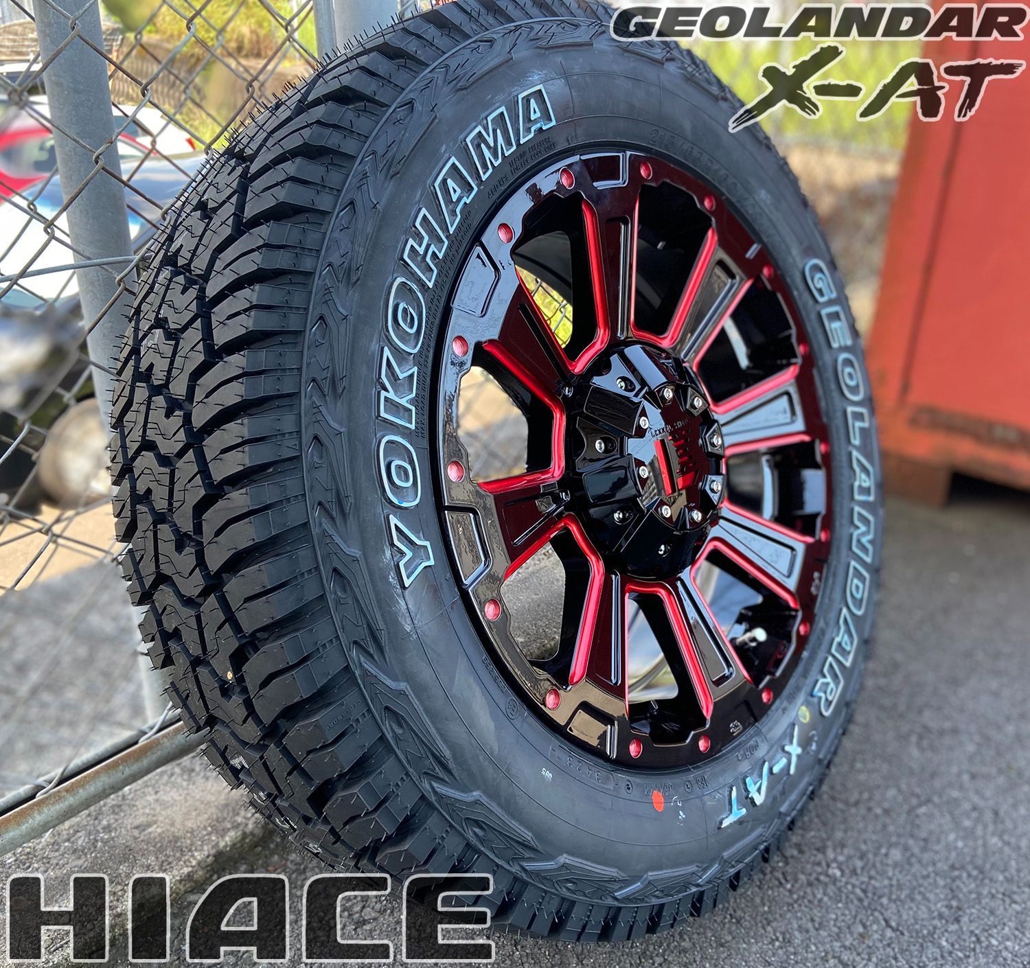 送料込み★新品セット★ヨコハマ★195/80R15★ハイエース・レジアスエース★ハイエース