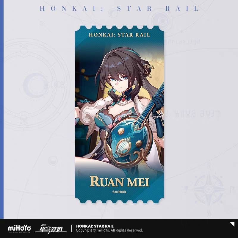公式正規品 特典 ルアンメェイ ホロカード 崩壊スターレイル