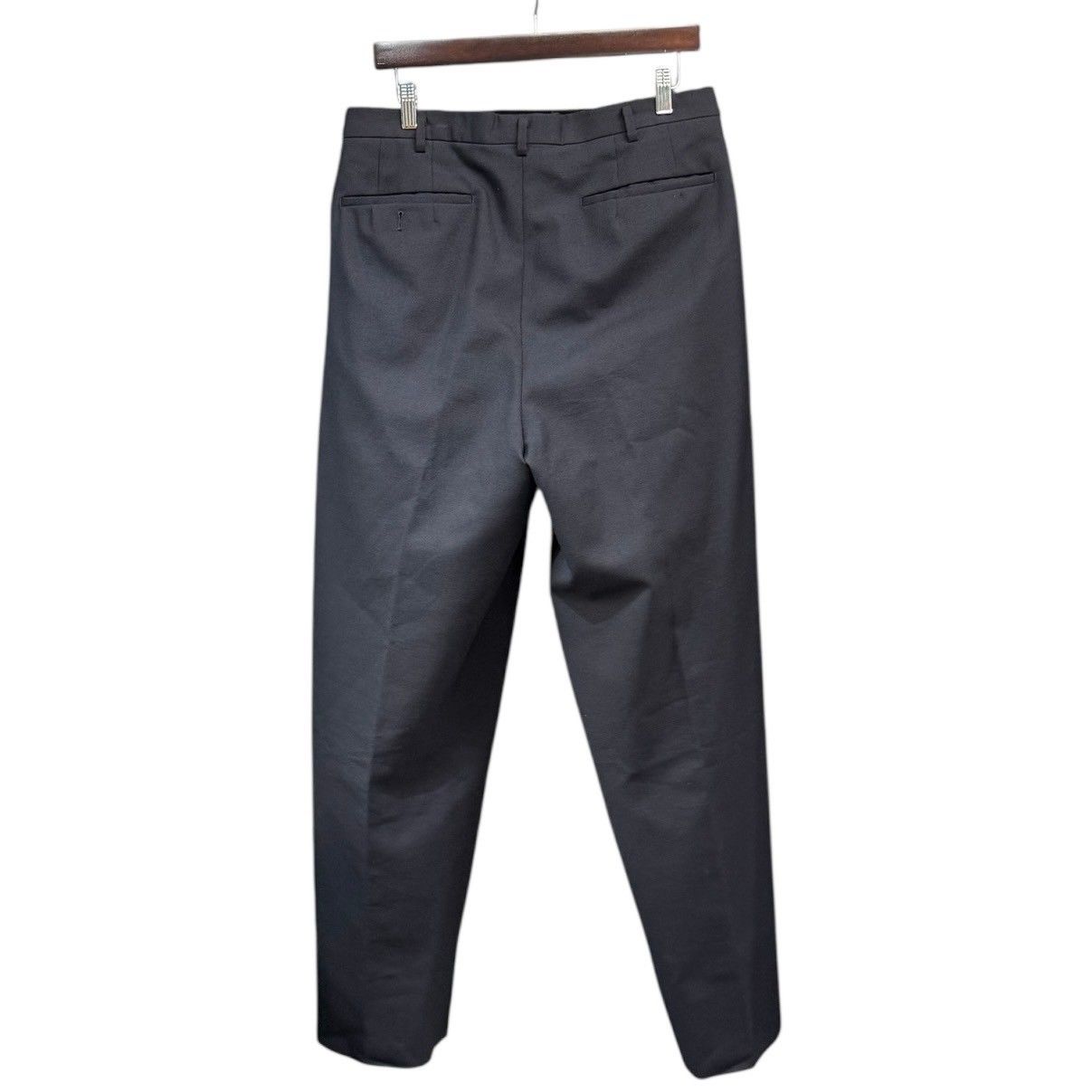 HEUGN ユーゲン GEORGE 2PLEATED TROUSERS 2タックスラックスパンツ TROUSER 005 3 ネイビー 14869