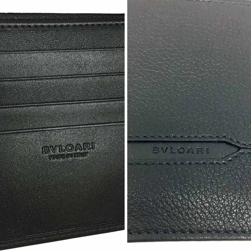 BVLGARI ブルガリ メンズ 小銭入れ付き折財布 36964 オクト OCTO レザー ブラック 黒 aq8159 - メルカリ