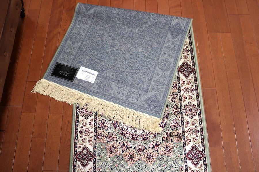 ペルシャ柄絨毯 67×240 新品未使用 玄関マット キッチンマット 送料無料！ペルシャ柄絨毯 67×240新品未使用 玄関マット キッチン