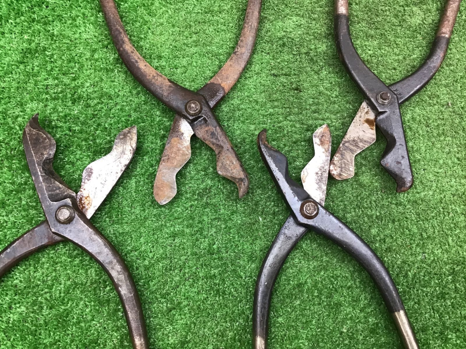 現状品 板金鋏11本