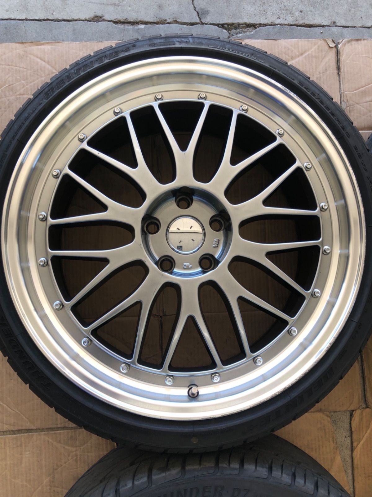 BBS LM風 アルファード ヴェルファイア 245/35R20 8.5J 9.5J 20