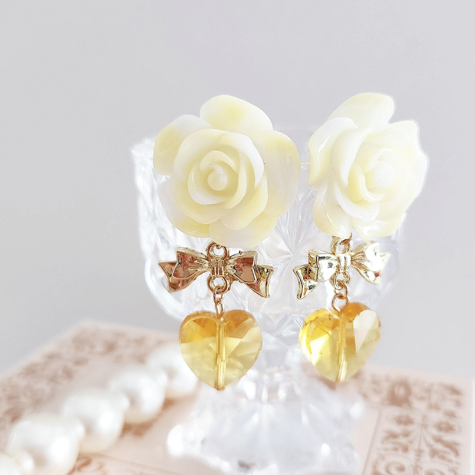 アレルギー対応】ローズプリンセス?バラ 薔薇 ローズ 姫系 リボン 