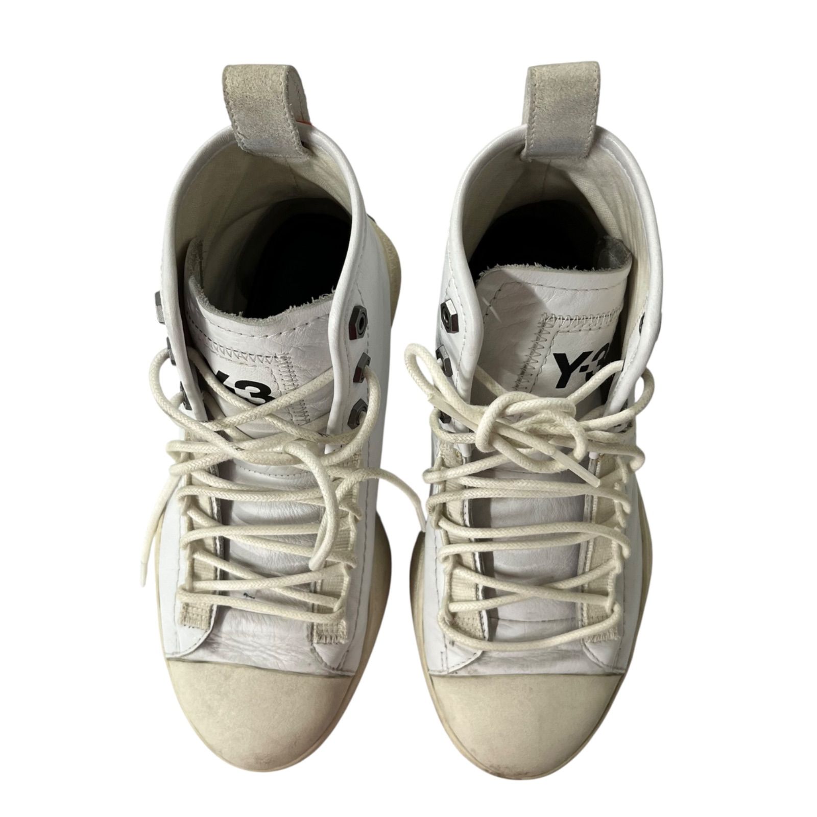 Y-3 ワイスリー ハイカットスニーカー 靴 レザー BASHYO 2 ヨウジ