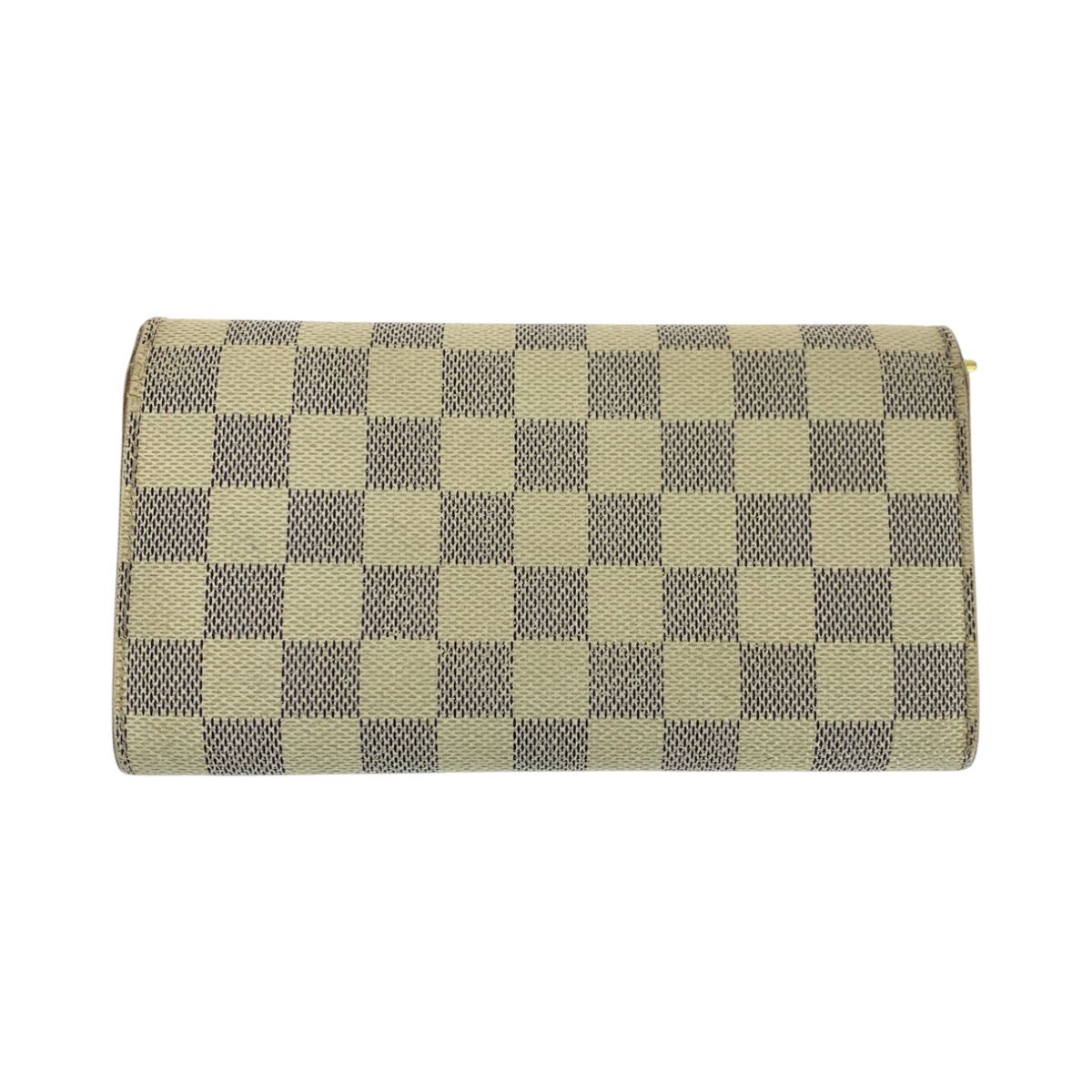 LOUIS VUITTON ダミエ 長財布 アイボリー/グレー LOUIS VUITTON ルイ・ヴィトン 長財布 二つ折り