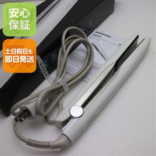 超 EH-HS0J ホワイト ヘアアイロン Panasonic 即日発送 土日祝発送OK 09000