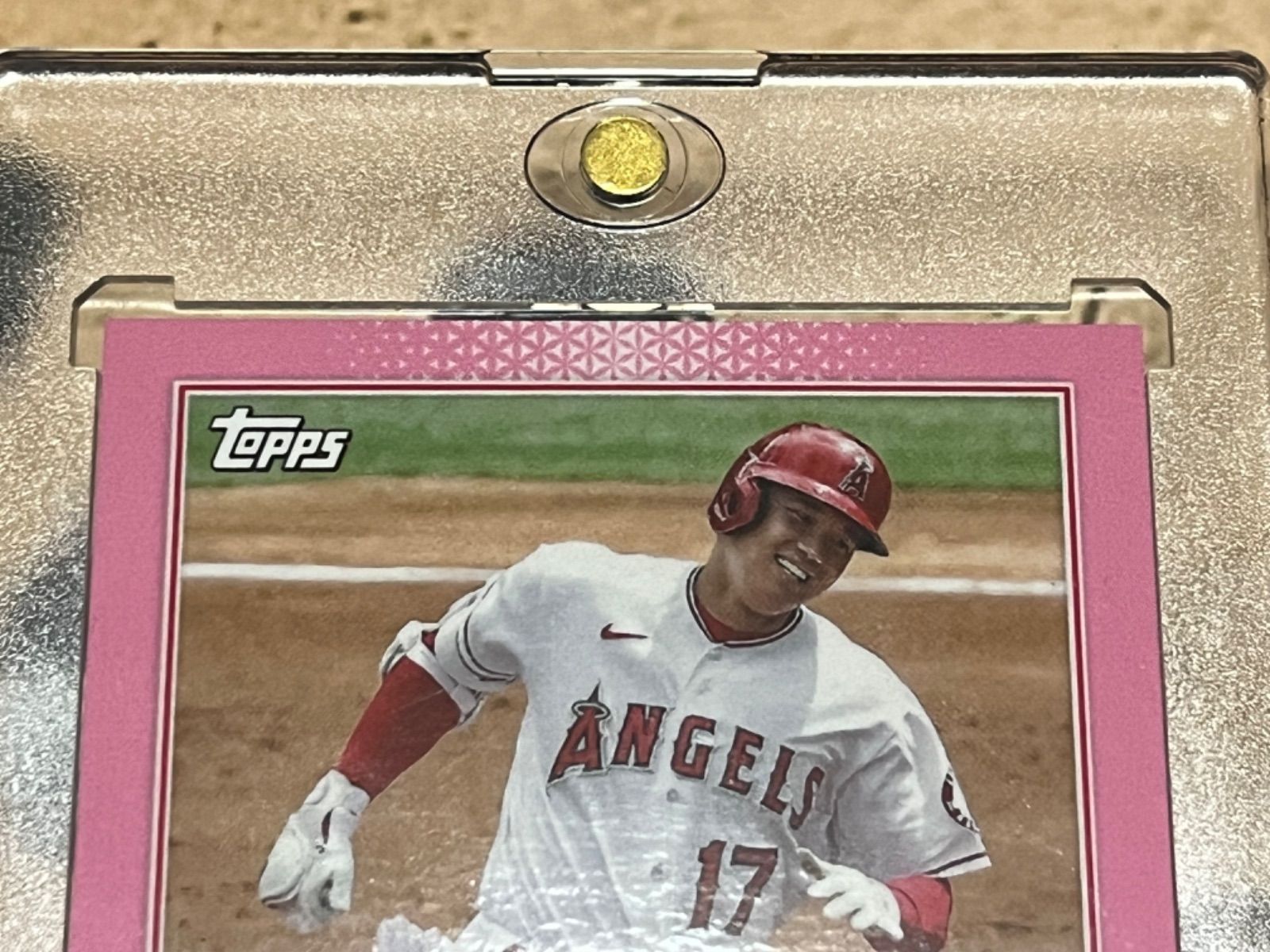 25枚限定】ピンクパラレル2枚セット 大谷翔平 投手&打者 Topps mini 