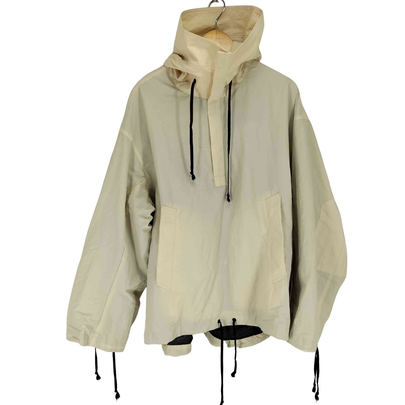 メゾンスペシャル MAISON SPECIAL Washed Nylon Prime-Over Anorak Hoodie メンズ JPN：2 