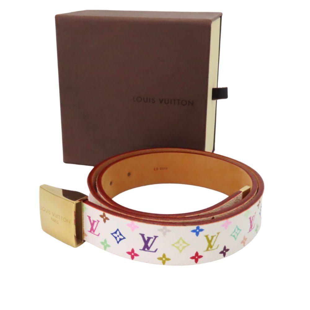 LOUIS VUITTON M9270U サンチュール・キャレ ベルト 中古】LOUIS VUITTON ルイヴィトン M9270U モノグラム マルチ