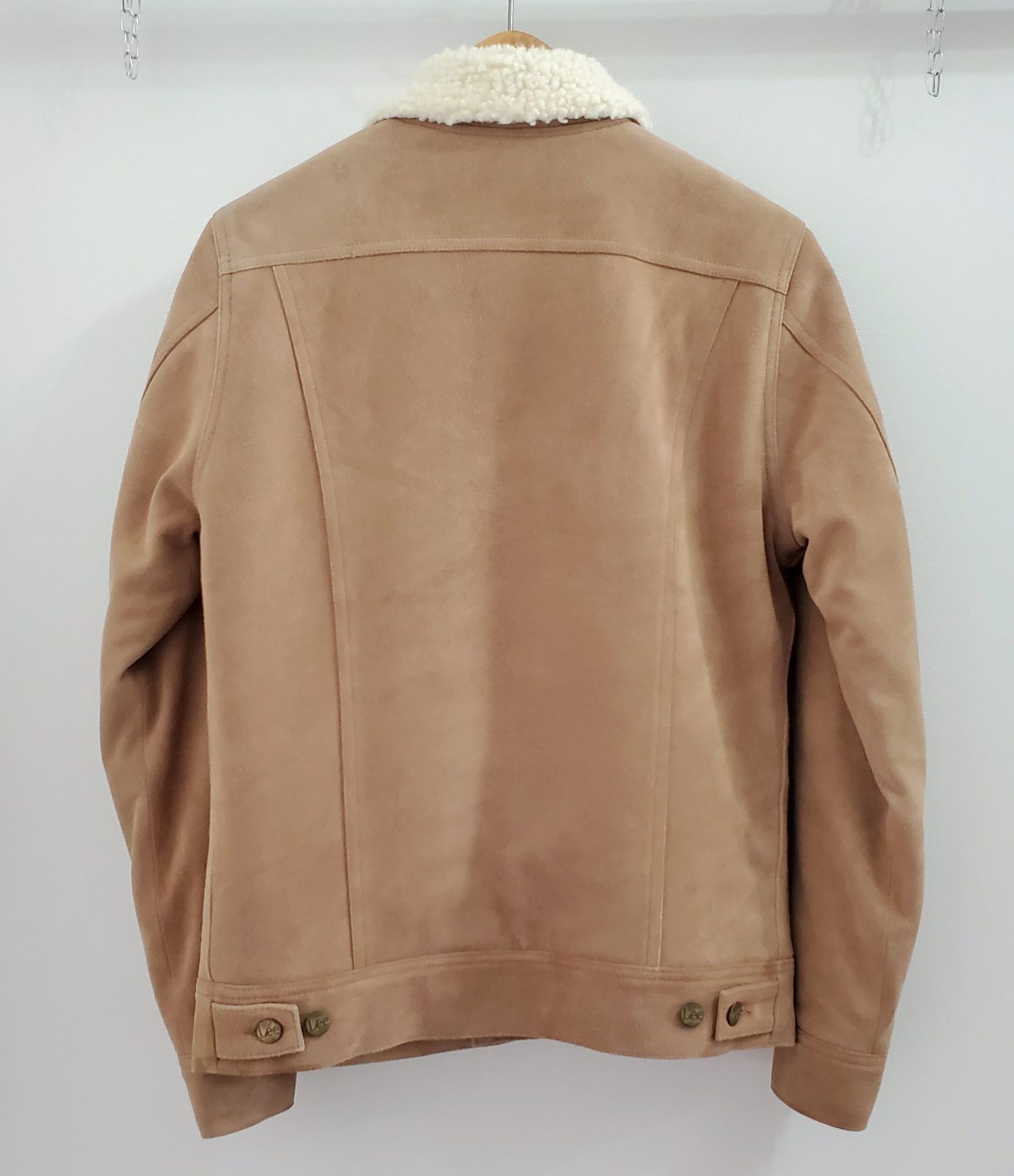 Leeリー□美品 2010s 山羊革 スエード 裏ボア STORM RIDER