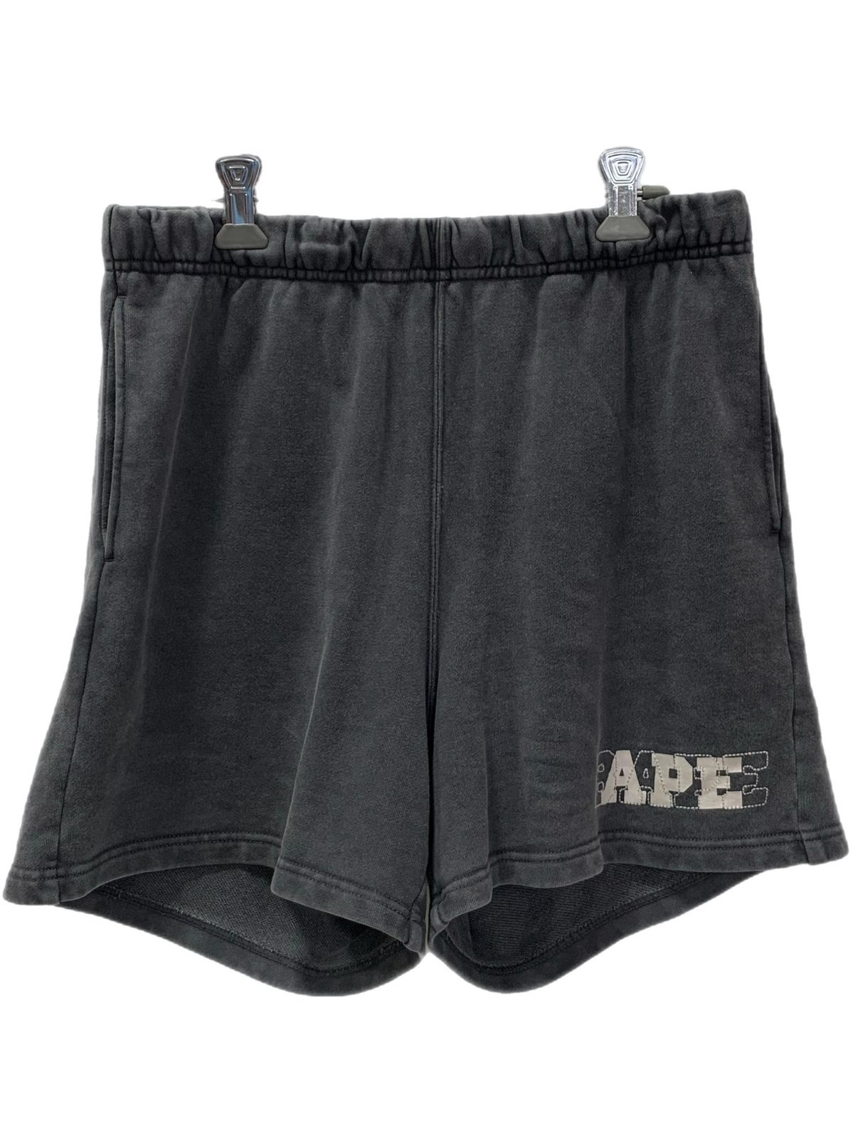 アベイシングエイプ A BATHING APE ショートパンツ ショーツ 001SPK802002L ハーフパンツ グレー Mサイズ 201LB-94