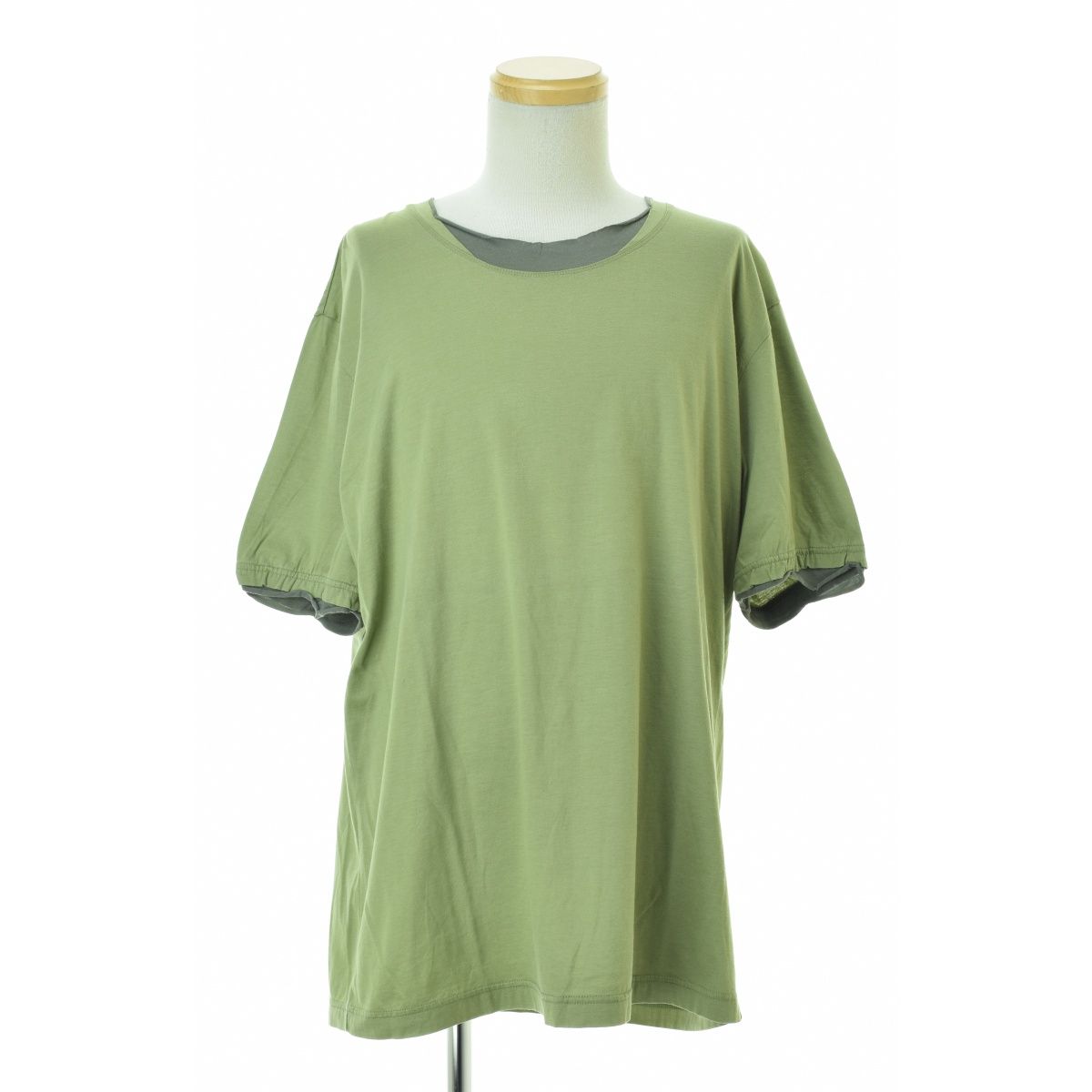 【ISSEYMIYAKE】10SS レイヤード風半袖Tシャツ