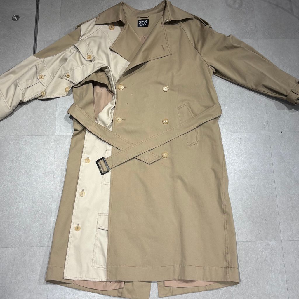 FenG CHen WANG フェンチェンワン　トレンチコート Feng Chen WANG フェンチェンワン 20SS Double Layer Trench Coat