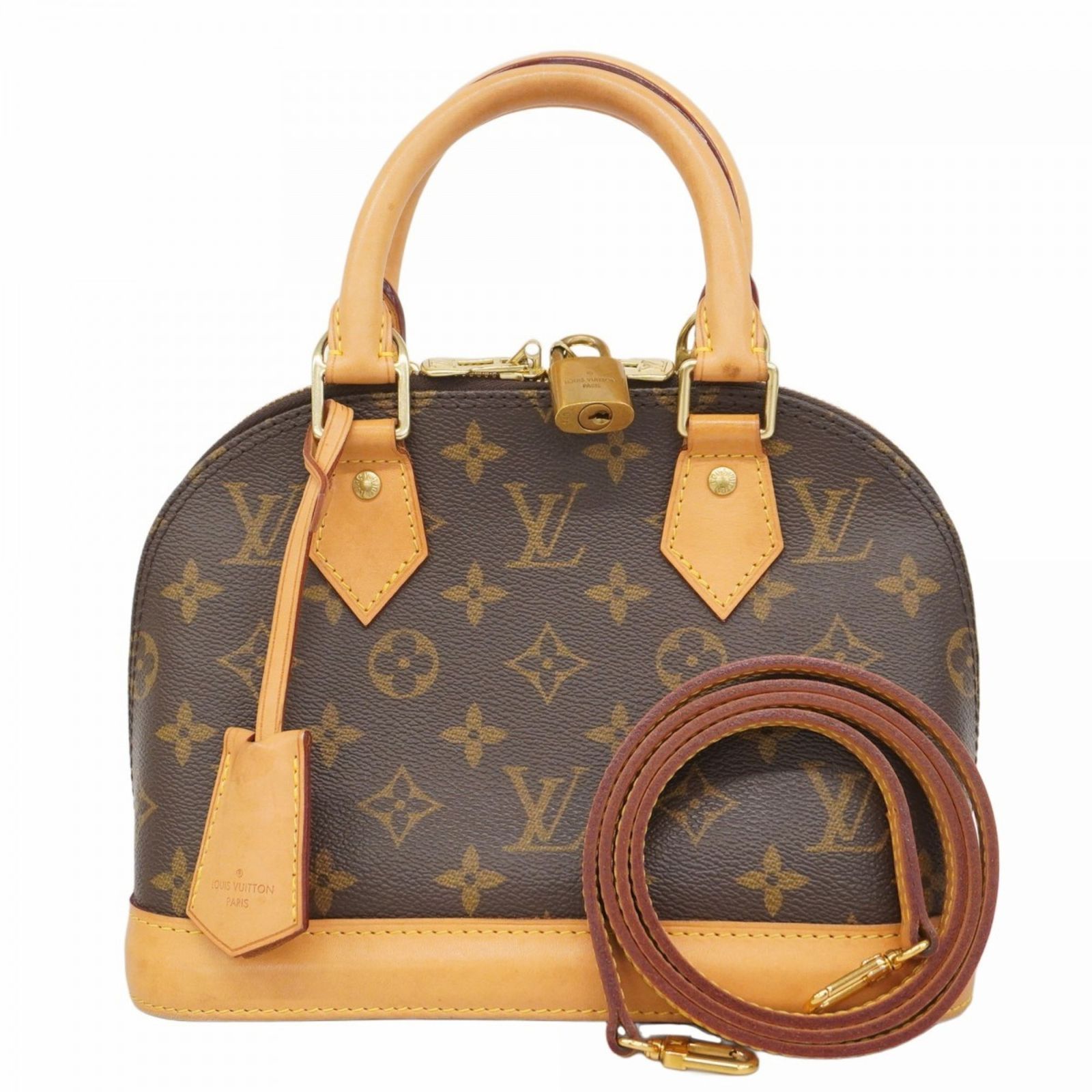 ルイ ヴィトン Louis Vuitton ルイ ヴィトン ハンドバッグ モノグラム アルマBB M53152 ブラウン 2wayバッグレディース