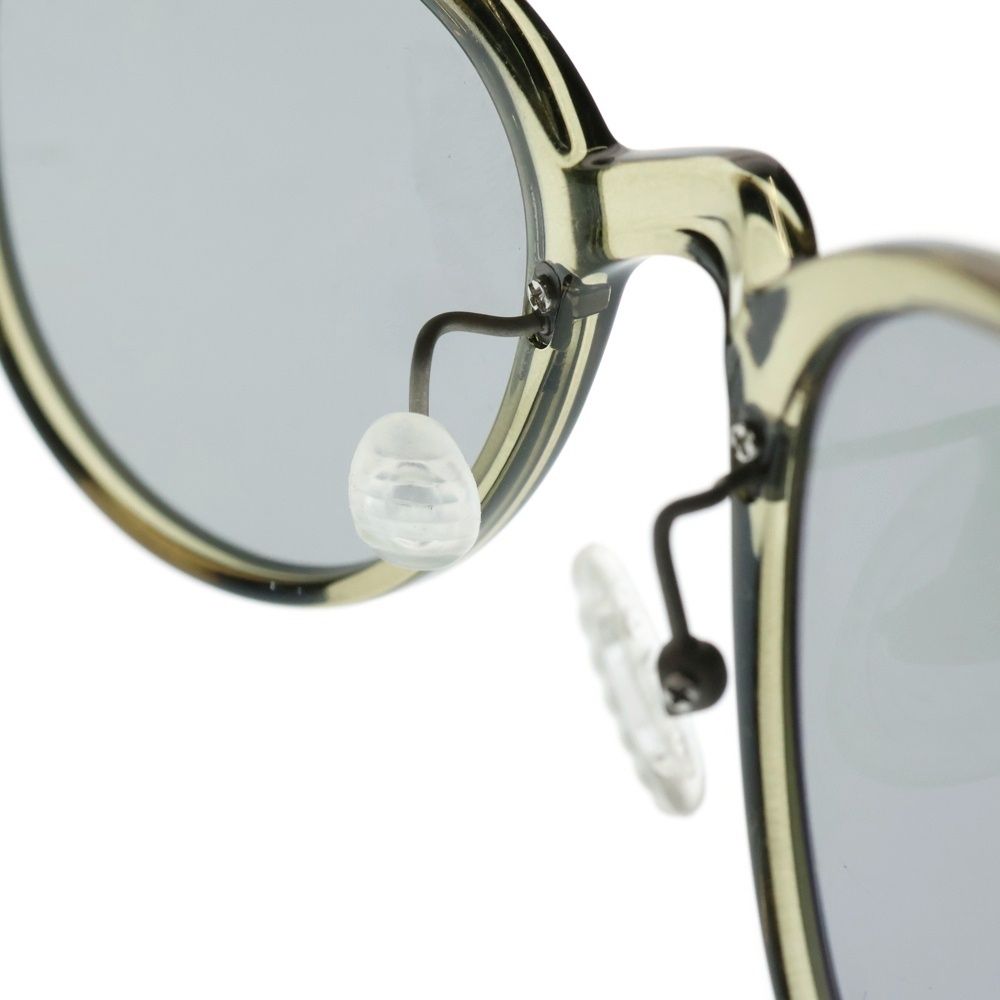 ZAQUE TALEX サングラス カーキフレーム ブラックレンズ レディース  