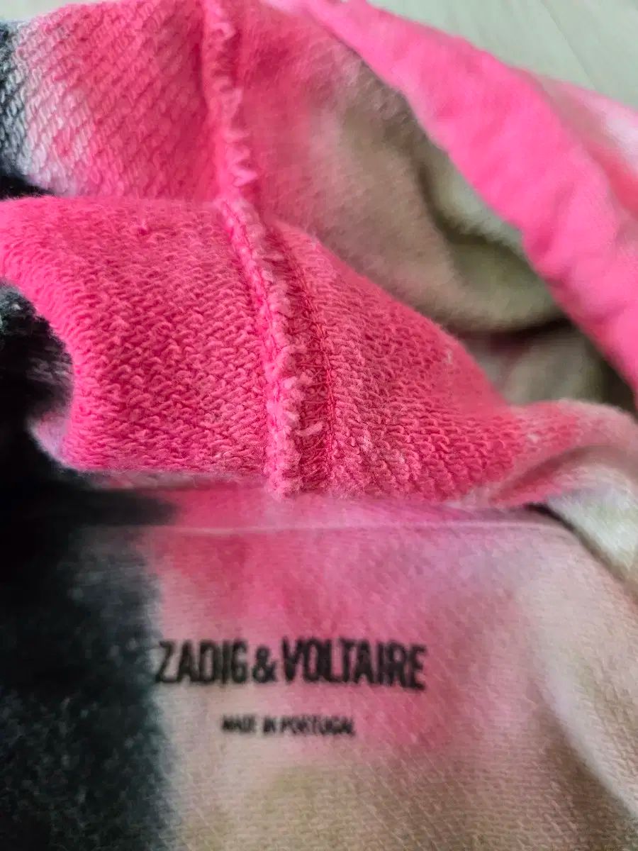 タイダイ染め フード